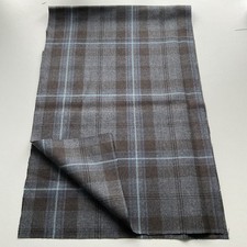 Rivers of Scotland tartan MediumWeight 100% Wool fabric 1.16m x 37.5cm