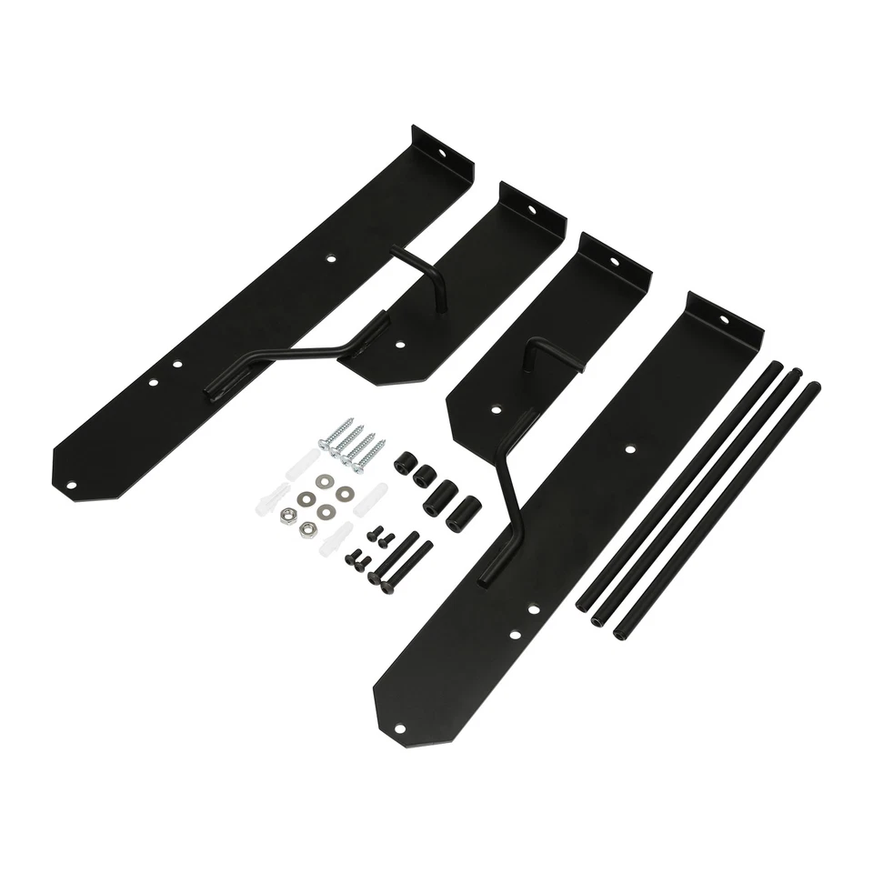 Pack Wall Mount Storage Rack Fit For Harley Touring Road King Street Glide - Image 4 of 4