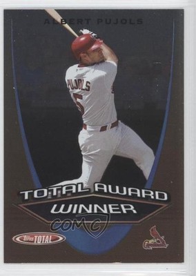 2005 Topps Total Award Winner Albert Pujols #AW9 0j8