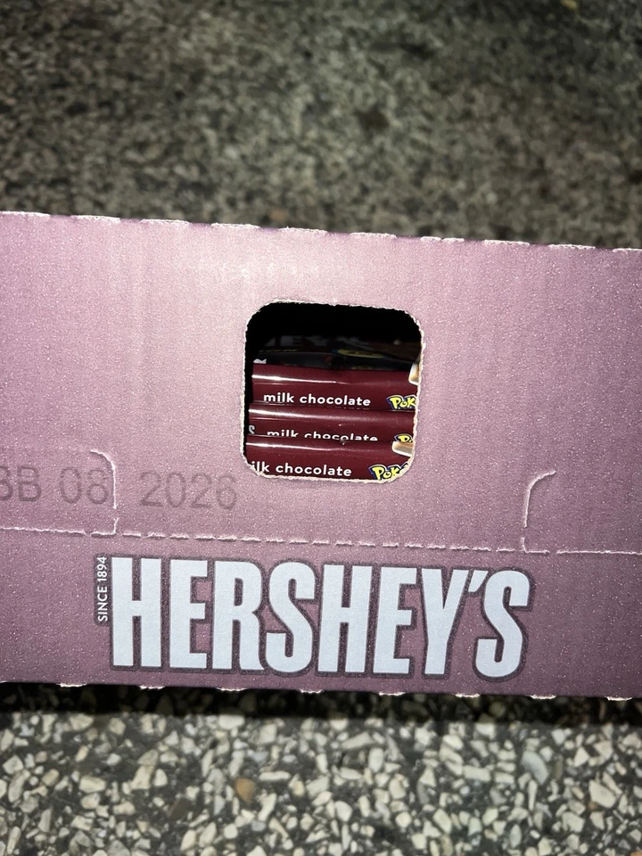 Pokemon Hershey Bar Snack TAMAÑO 18 unidades - ESTUCHE SELLADO 30 paquetes - 540 mini barras Foto 2 de 2