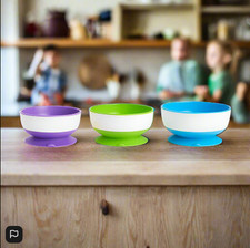 Munchkin Stay Put Suction Bowls 3Pk