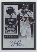 2015 Panini Contenders Rookie Playoff Ticket 80/199 Lorenzo Doss #245 Auto 06yt