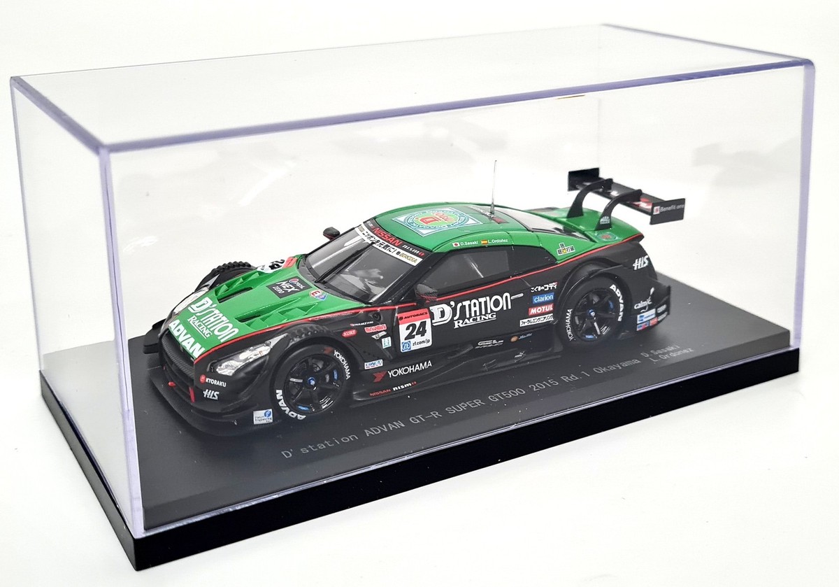 Ebbro 1/43 Nissan GT-R R35 D'Station Advan #24 Super GT500