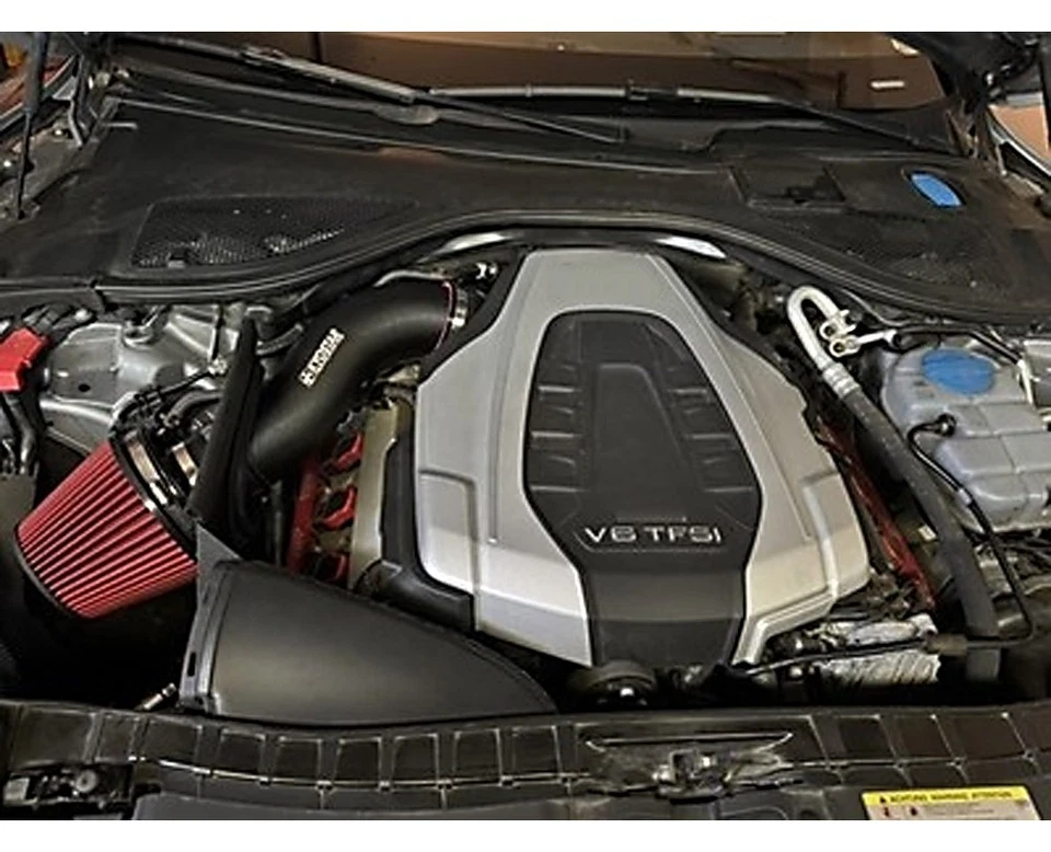 Cold Air Intake System For 2012-2018 Audi A6 A6 Quattro A7 3.0T Aluminum Pipe - Image 3 of 4