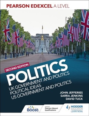 Pearson Edexcel A Level Politics 2nd edition UK  by David Tuck PAPERBACK