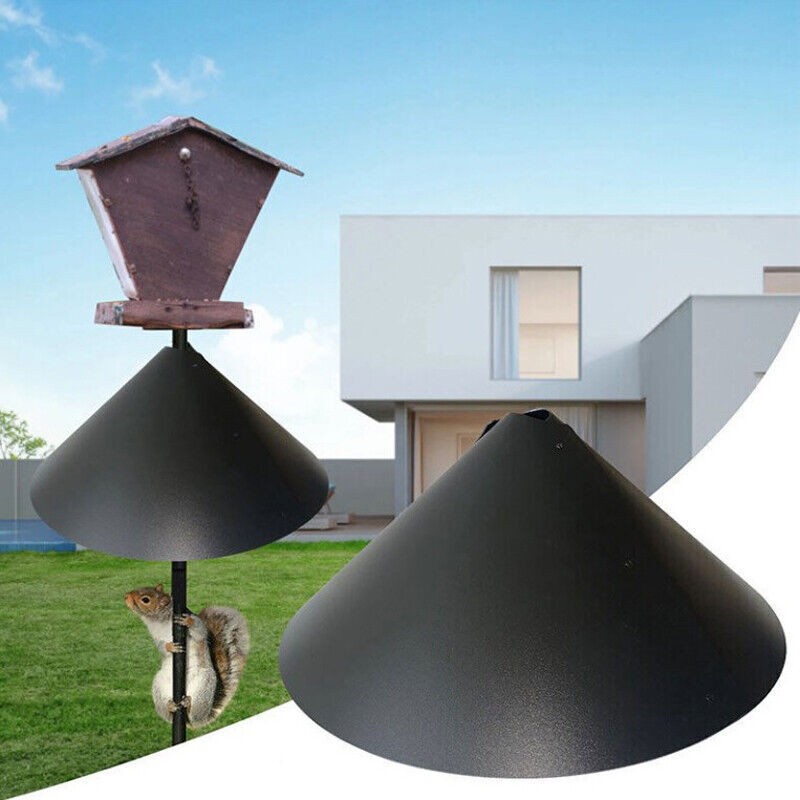 Universal Squirrel Baffle Dome For Bird Feeder Station - Stop Squirrels Stealing Bird Food