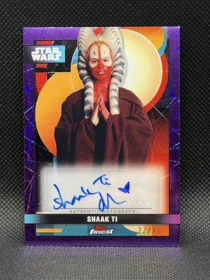 Star Wars Finest Orli Shoshan Shaak Ti Auto Purple RayWave /75 FA-OS