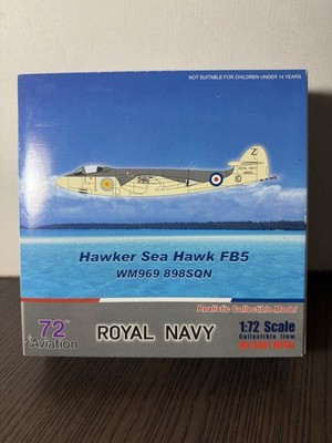 Aviation 72 AV-72-23-001 Royal Navy Hawker Sea Hawk FB5 WM969 898 Sqn Ld Ed 1:72