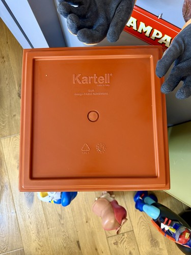 Sgabello Kartell Habitat, Rosso Terra originale - Foto 6 di 9