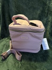 Pink Insulated Bag for Milk with Ice Pack Breastmilk Cooler