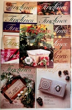 Fine Lines magazine, 1998-2004, editor Deborah Novak,Historic Needlework Guild