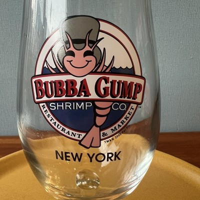 Selten 2005 Bubba Gump Shrimp Co New York Hurricane Glas 20oz Sammlerstück 10'' 