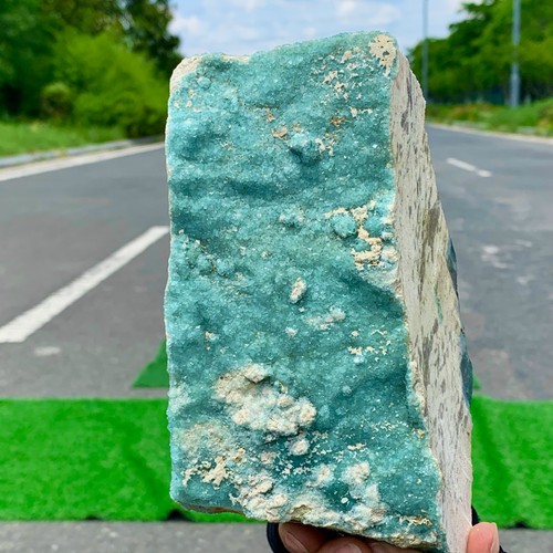 Campione cristallo minerale fluorite laser verde trasparente naturale 3,68 libbre/Cina - Foto 18 di 22