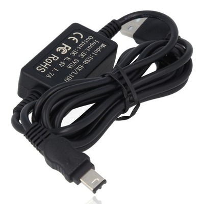 USB Ladekabel für Sony DCR-TRV240 DCR-TRV250 DCR-TRV260 DCR-TRV280 AC-L100B 1.5A