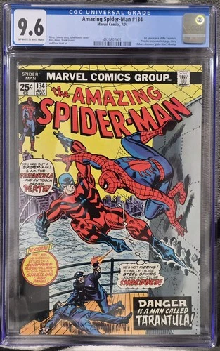 Marvel Comics Amazing Spider-Man #134 CGC 9.6 1974 First Tarantula Appearance