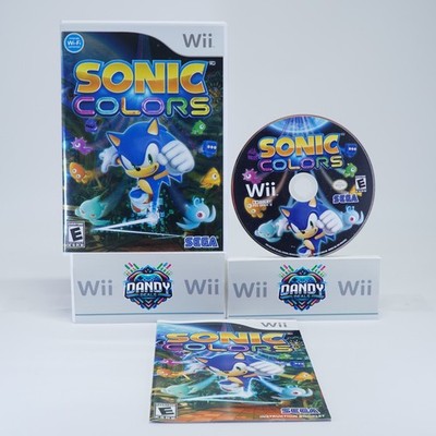 Sonic Colors CIB W/ Manual - Wii