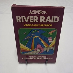 Sous blister jamais ouvert RIVER RAID Atari 2600 version PAL européenne / fr