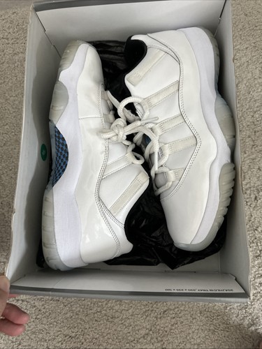 Jordan 11 Legend Blue lows 9.5 Lightly Worn - Picture 7 of 9