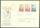 Cover Y88 Finland FDC 1954 Antituberculosis - Insects Butterfly