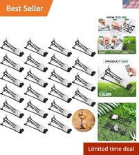 24 Pcs Outdoor Gopher Trap Easy Set Mole Trap Weather Resistant Gopher Killer...