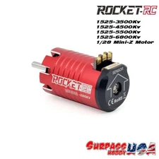 Rocket-RC 1/28 Mini-Z Sensored Brushless Motors 1525 Series (Red)