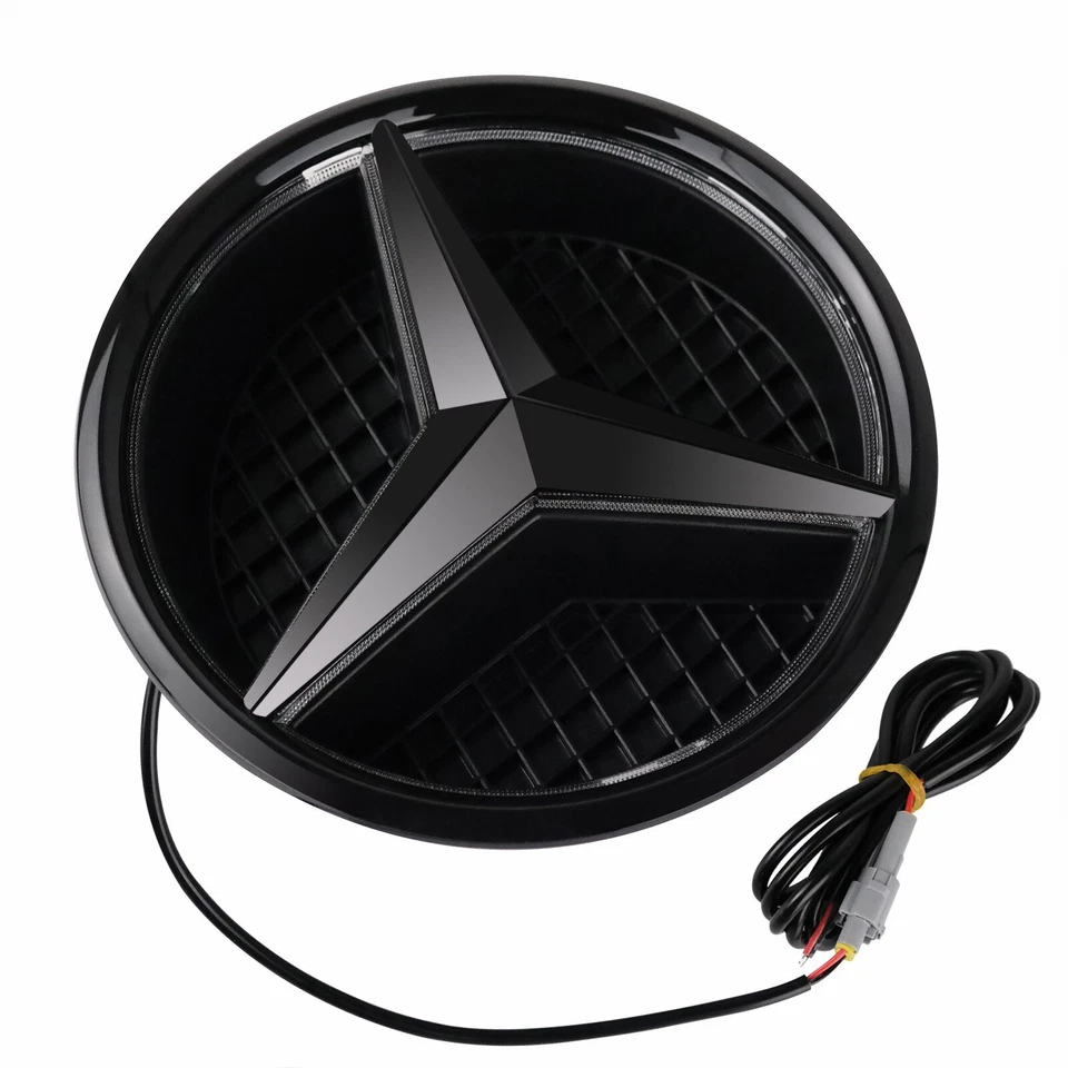 For Mercedes~Benz W213 E 2016-19 Car Front Grilled Star Emblem LED Illuminated - Imagem 3 de 4