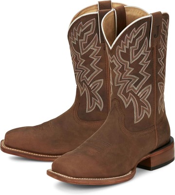 Justin Jackpot 11” Western Boots for Men - Frontier Collection