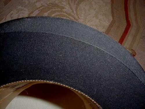Antique Mens Silk Plush Beaver TOP HAT Drickson London 7 1/8, 22 1/2" Very Good - Picture 6 of 23