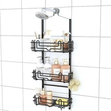 Shower Caddy Hanging Organizer 3-Tier Rustproof Shower Organizer Over Showerhead