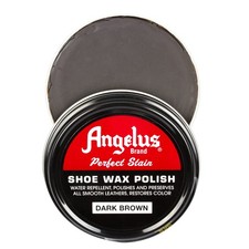 Angelus Shoe Wax Polish 3oz Dark Brown 3 Ounces, Dark Brown