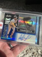 2022 Panini Absolute - Iconic Ink Fernando Tatís Jr. #II-FT Spectrum Blue /75  