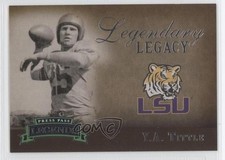 2007 Press Pass Legends Legendary Legacy YA Tittle #5 HOF 9da