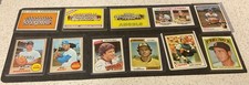 11 Vintage Topps baseball Cards Lot 1960s & 1970s—1 From 1980 Jim Palmer