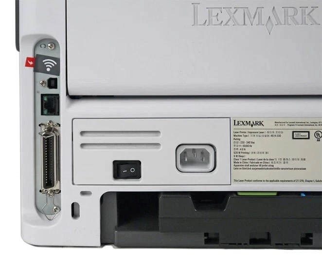 LEXMARK MS310DN DUPLEX NETWORK FAST 40PPM 1200DPI A4 MONO DESKTOP LASER PRINTER - Image 4 of 4