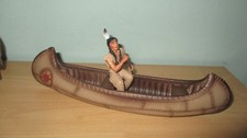 ***Schleich 42013 ***Kanu mit Indianer Sammlerstück