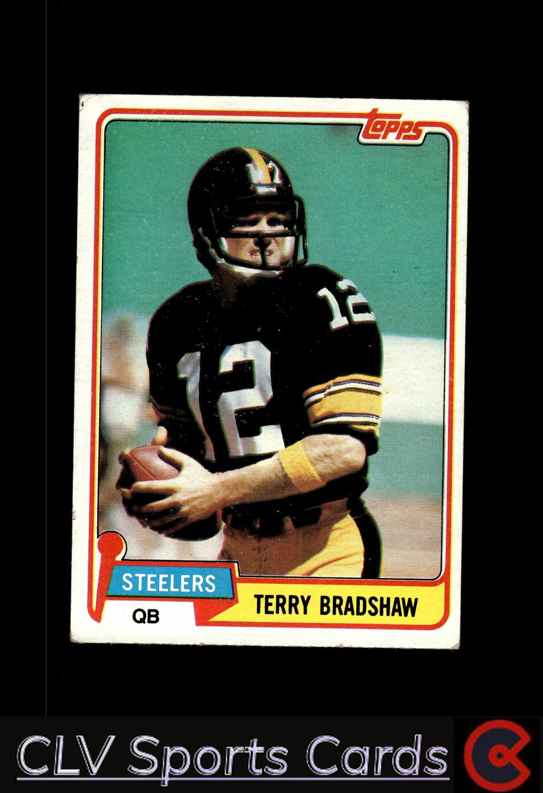 1981 Topps #375 Terry Bradshaw