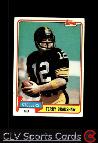 Terry Bradshaw #375 1981 Topps card