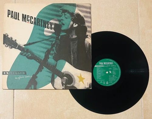 PAUL MCCARTNEY VINYL LP UNPLUGGED SPAIN 1991 VERY RARE