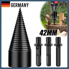 42mm Holzspalter Kegelspalter Bohrer Drill Kegel Spaltbohrer Für Bohrmaschine