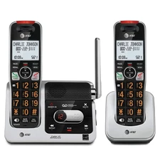 AT&T BL102-2 DECT 6.0 Cordless Phone 2 Handsets Answering Machine Call Block