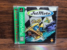 Jet Moto Sony PlayStation 1 PS1 Greatest Hits CIB 1996 Retro Racing Game Tested