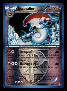 Escavalier 61/101 Reverse Holo Plasma Blast Pokemon Card
