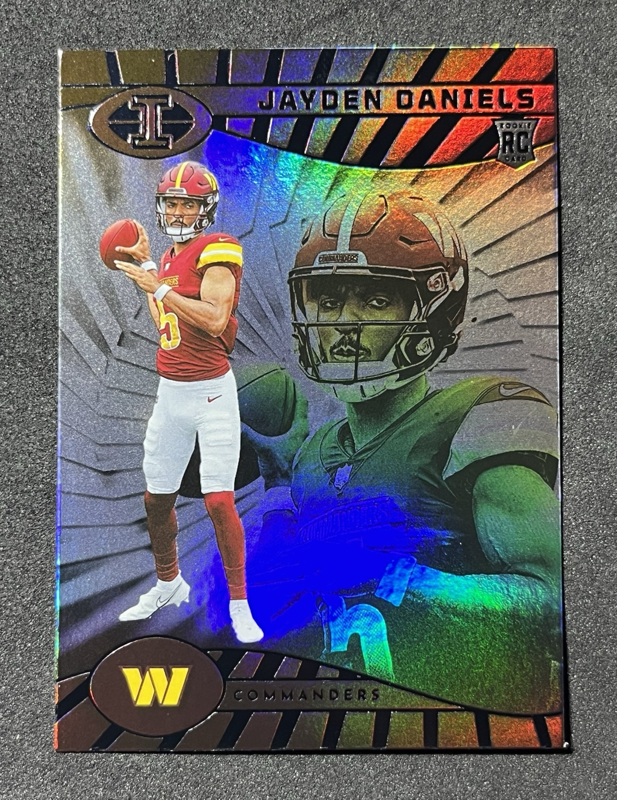 2024 Panini Illusions Jayden Daniels Rookie RC #93 2024 Panini Illusions Jayden Daniels Rookie RC #93