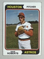 1974 Topps Dave Roberts Houston Astros #177