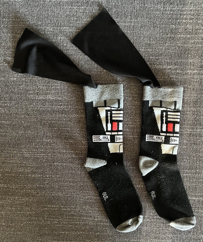 Star Wars - DARTH VADER Socks with Cape