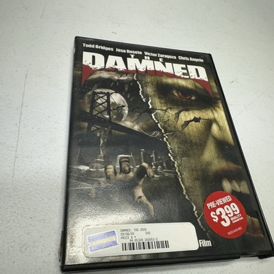 The Damned (DVD, Horror, 2005) Quiroz Bros Todd Bridges OOP VAMPIRES B-Movie 