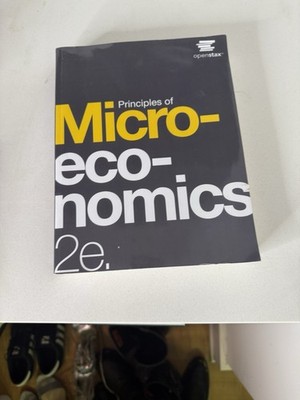 Principles of Microeconomics 2nd Ed. Textbook Hardcover Good Cond Fast Ship 