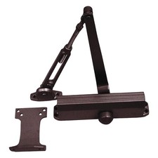 FALCON SC61A HWPA DKB SLIM Door Closer,Dark Bronze,Nonhanded 22RC45