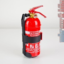Auto-Feuerlöscher Pulverlöscher Gloria PDE1GA PROTEX 1kg ABC KFZ mit Manometer