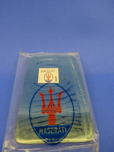 Maserati Biturbo NOS side mirror glass 318120317